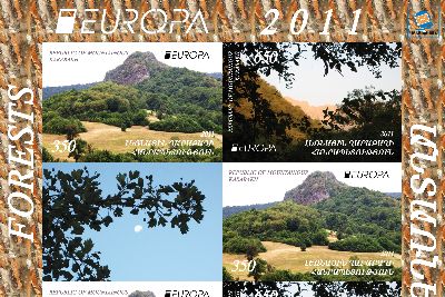 Stamps of Artsakh 2012