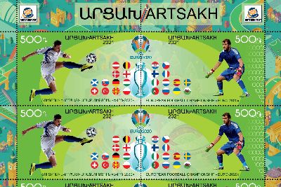 Artsakhın 2021 yılında basılmış pulları