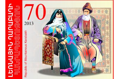 Artsakhın 2013 yılında basılmış pulları
